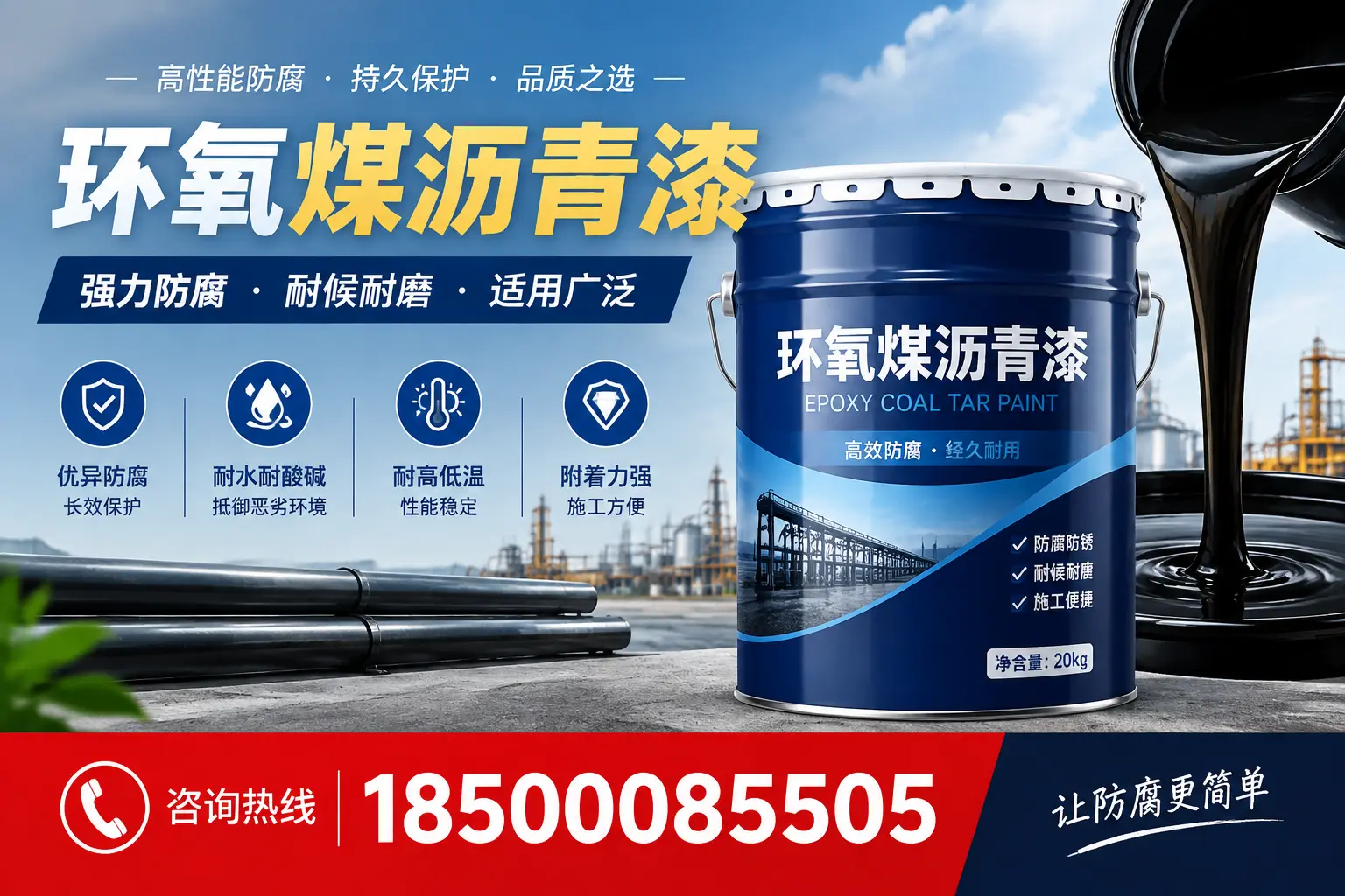 环氧煤沥青漆在不同气候条件下的表现分析，朝阳适用性